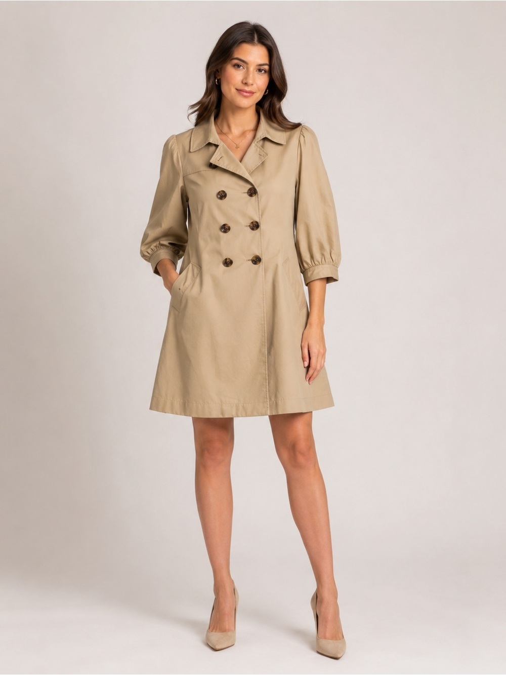 BCBG MAXAZRIA Alexandra trench coat Size small